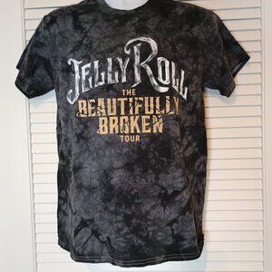Jelly Roll Beautifully Broken Tour Shirt Unisex Merch Size Medium